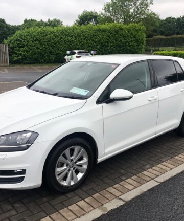 Used 2015 Volkswagen White Golf Cars For Sale In Ireland