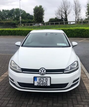 Used 2015 Volkswagen White Golf Cars For Sale In Ireland